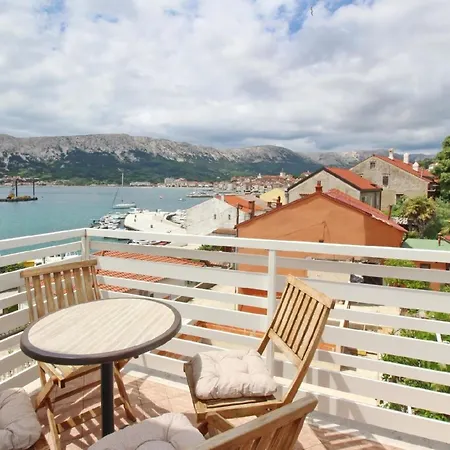 In Mit Eigenem Balkon - B59512 Apartman Baška